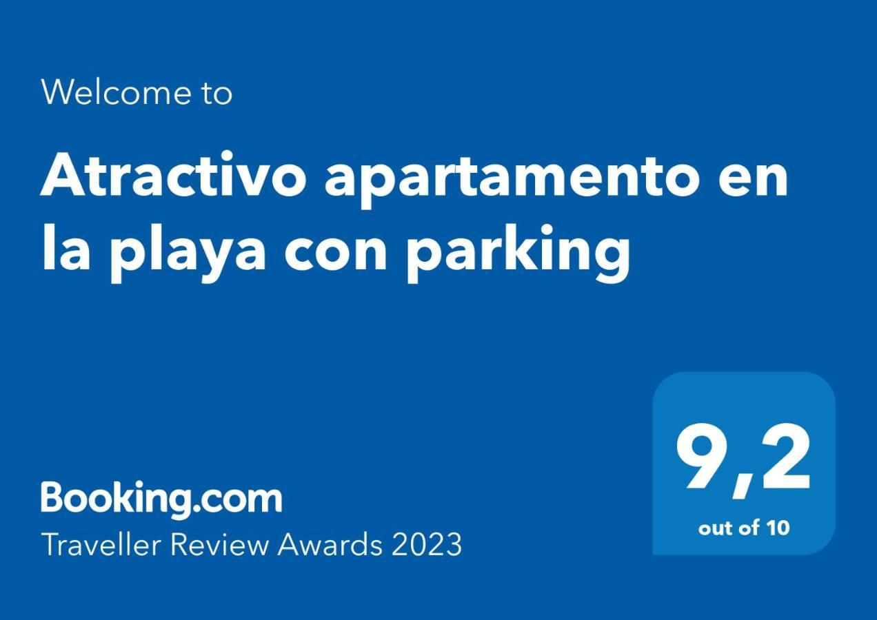 Atractivo Apartamento En La Playa Con Parking Roquetas de Mar Exteriör bild