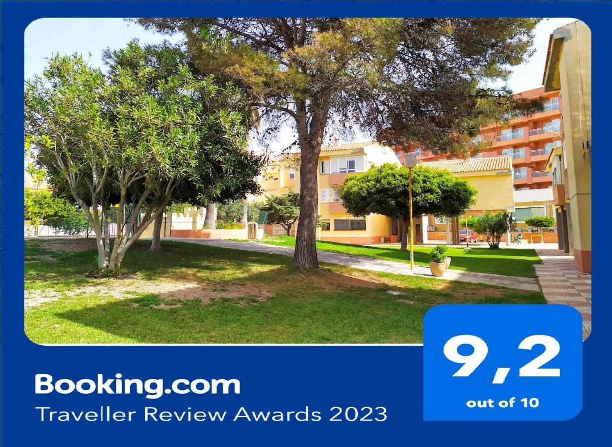 Atractivo Apartamento En La Playa Con Parking Roquetas de Mar Exteriör bild