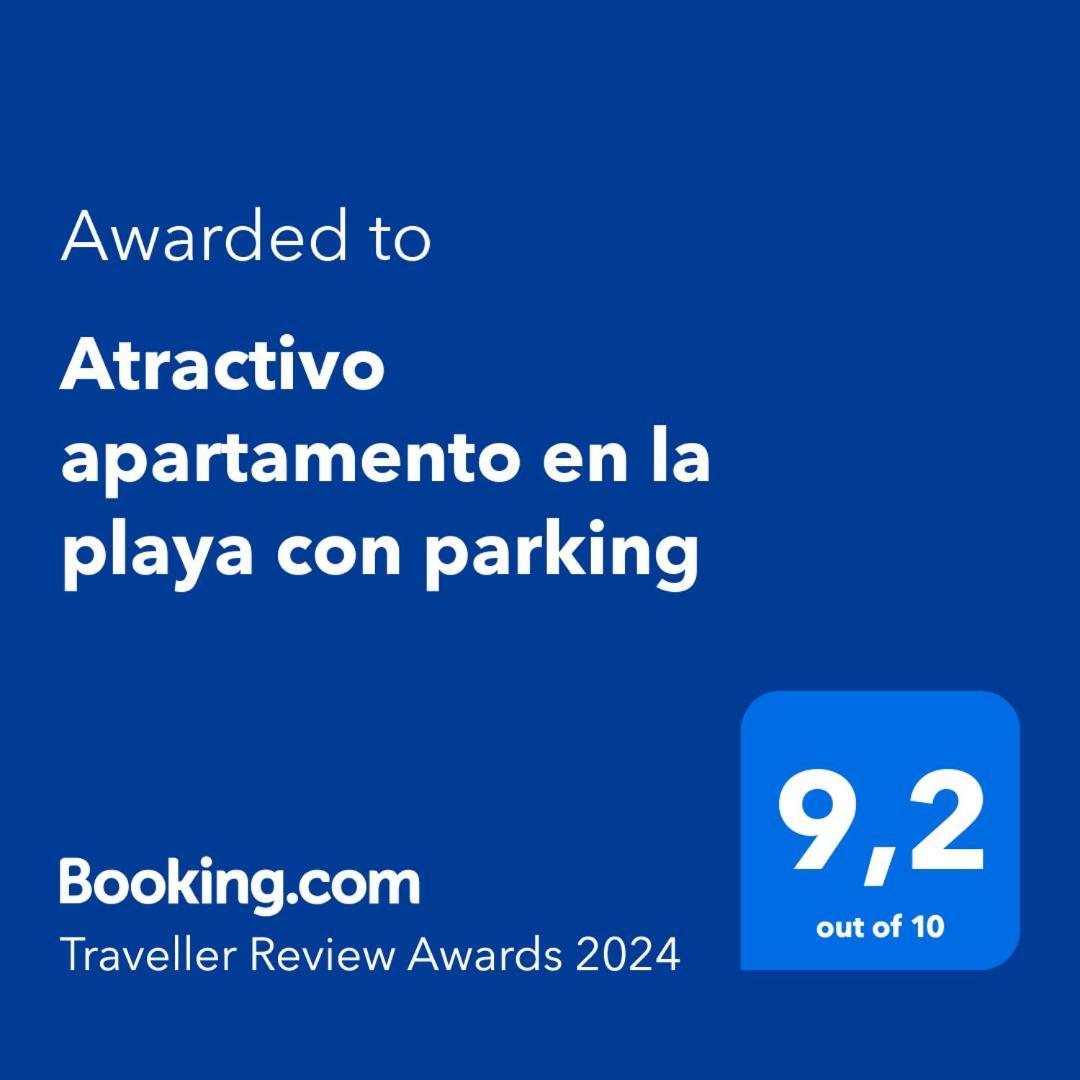 Atractivo Apartamento En La Playa Con Parking Roquetas de Mar Exteriör bild